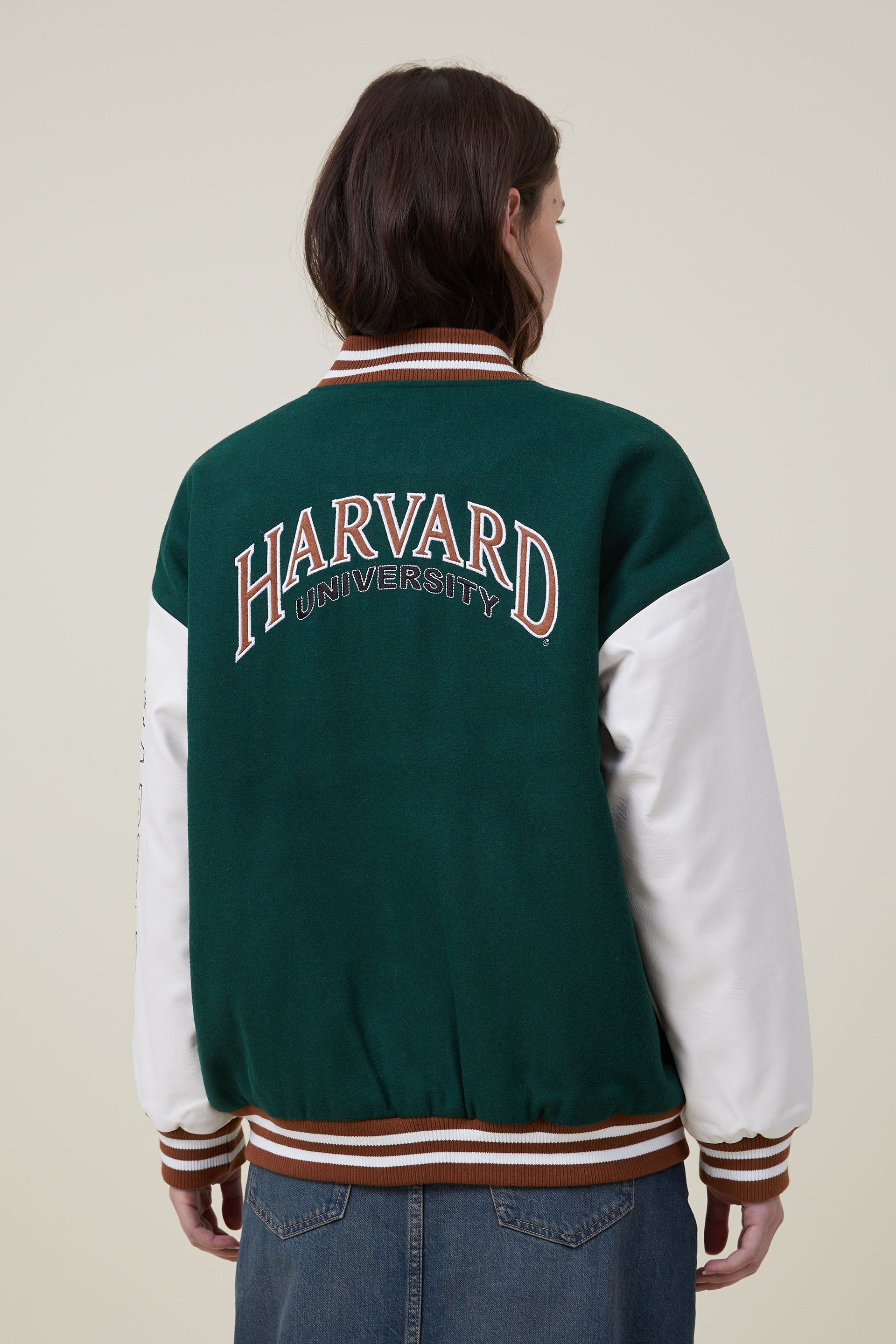 Vintage Harvard University Green Varsity Jacket, Men's Fashion, Coats,  Jackets and Outerwear on Carousell