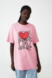 LCN KH KEITH HARING HEART BEAT/PINK CHERRY BL