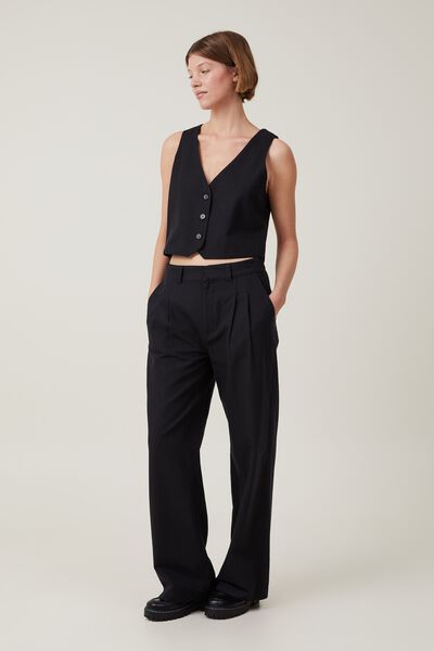 Jude Suiting Pant, BLACK