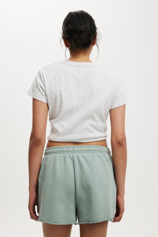 Classic Fleece Mini Short, DARK SAGE