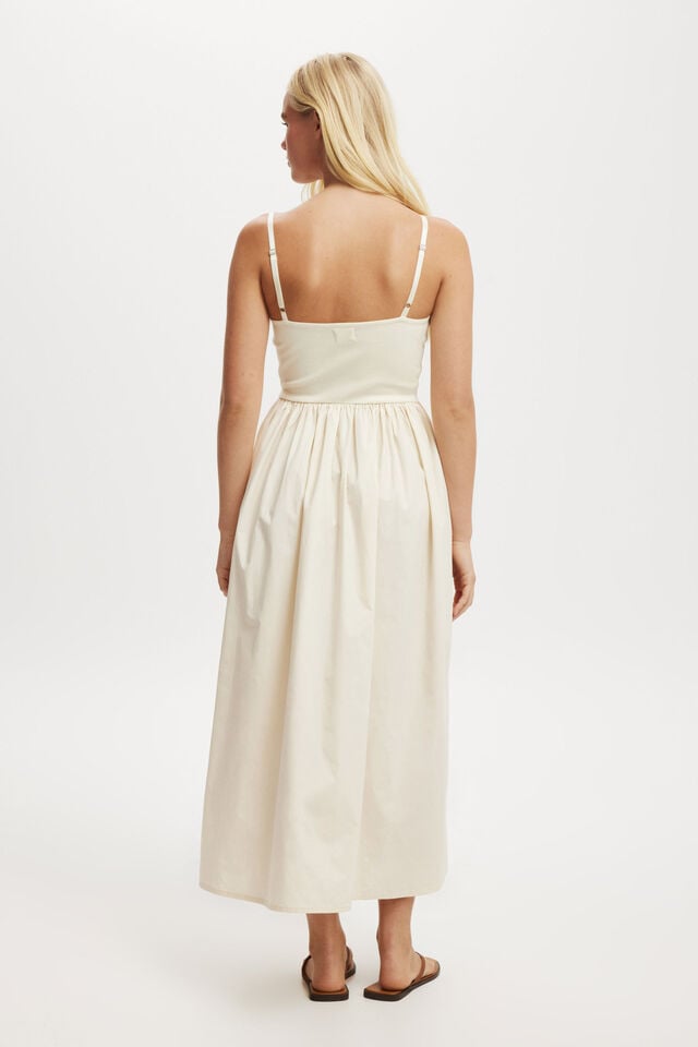 Romee Maxi Dress, BUTTERMILK