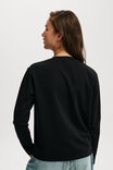 Hyper Weave Long Sleeve, BLACK - alternate image 3