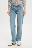 Low Rise Straight Jean Asia Fit, BELLS BLUE - alternate image 4