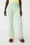 Pull On Flare Pant, MARY GEO PISTACHIO GREEN - alternate image 2