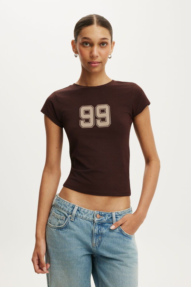 All Day Graphic Tee, 99 / DARK OAK