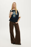 Def Leppard Music Oversized Crew Neck Raglan Jersey, LCN BRA DEF LEPPARD COLLEGIATE/ INK NAVY - example image 2