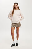 Freddie Mini Skirt, LEOPARD - alternate image 2