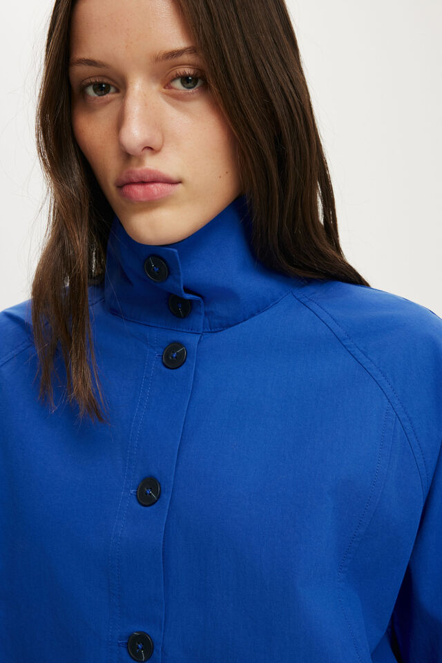 Arlen Spray Jacket, COBALT