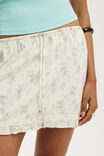 Edie Mini Skirt, JENNA DITSY BLUE - example image 4