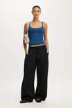 Goldie Rib Scoop Cami, BRIANNA STRIPE TOTAL ECLIPSE/COBALT - example image 2