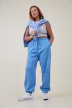 Classic Washed Trackpant, WASHED BUZZY BLUE - alternate image 2