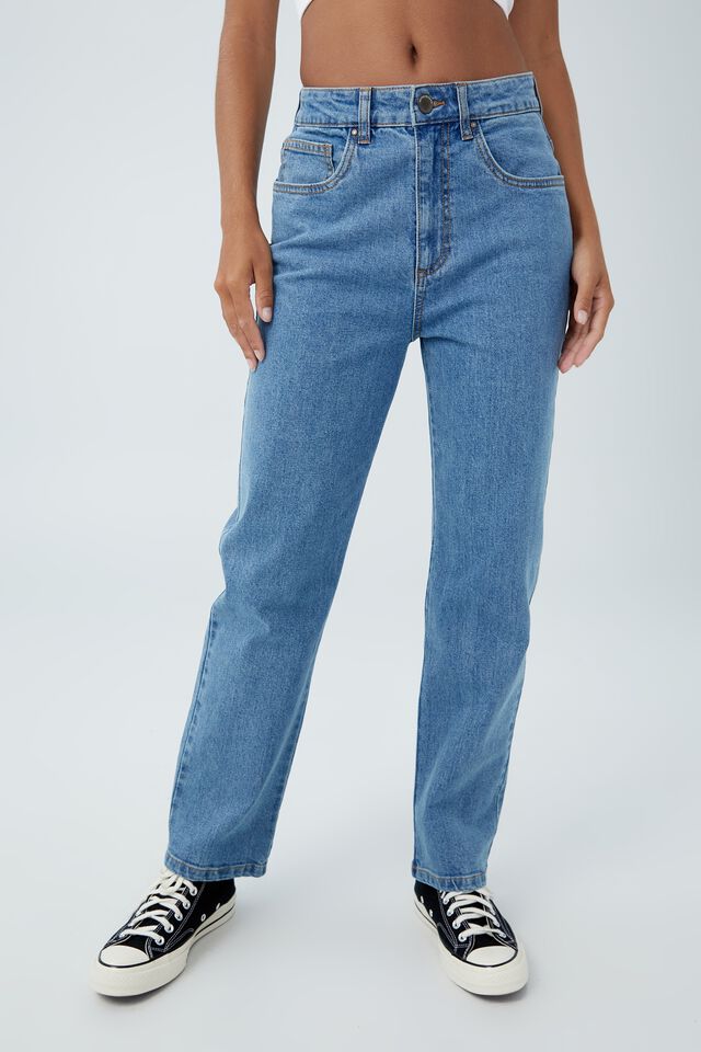 Straight Stretch Jean, OFFSHORE BLUE
