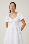 Maeve Cotton Maxi Dress, WHITE - alternate image 1