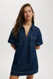 Tia Denim Dress, NORDIC BLUE - alternate image 1