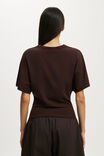 Graphic Batwing Short Sleeve Tee, 83/ DARK OAK - example image 3