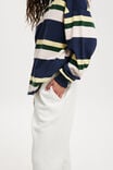 Classic Fleece Sweatpant, WHITE - alternate image 4