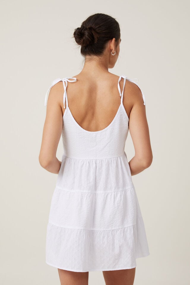 Solstice Mini Dress, WHITE