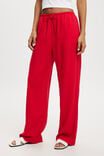 Haven Wide Leg Pant, RED - alternate image 2