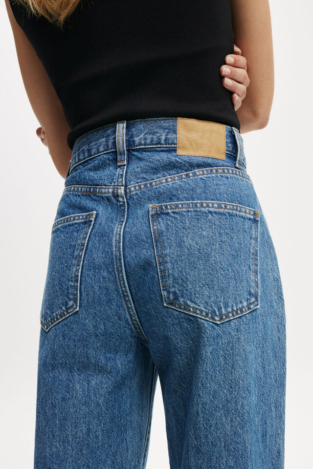 Loose Straight Jean, SEA BLUE