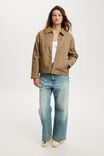 River Faux Suede Jacket, TAN - alternate image 2