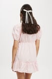 Pippa Puff Sleeve Mini Dress, GOSSIP PINK - alternate image 3