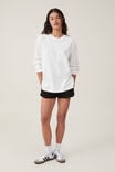 Camiseta - The Boxy Oversized Long Sleeve Top, VINTAGE WHITE - vista alternativa 2