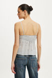 The Daydream Cami, MADI STRIPE WEATHERED BLUE - example image 3