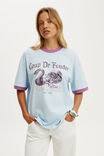 The Boxy Graphic Tee, COUP DE FOUDRE / OCEAN VEIL - example image 1