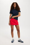 Retro Sporty Skirt, SCARLET RED - alternate image 2