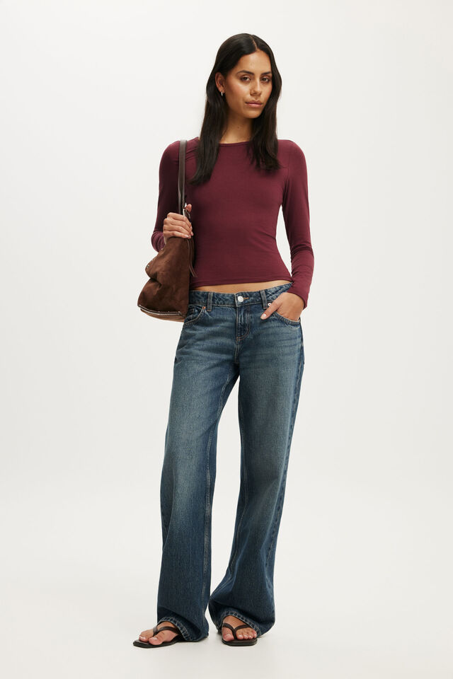 Everyday Smooth Long Sleeve, SOUR CHERRY