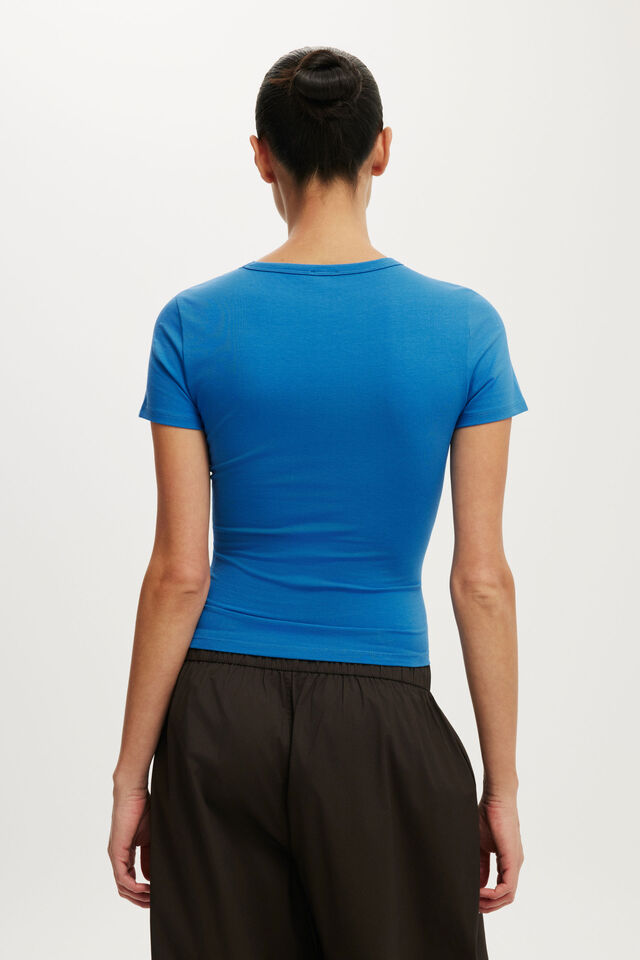 Everyday Smooth Crew Tee, COBALT