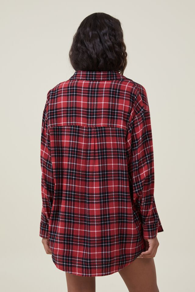 Women's Lightweight And Soft Flannel Plaid - White Mark : Target