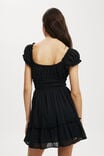 Eddie Corset Mini Dress, BLACK - alternate image 3