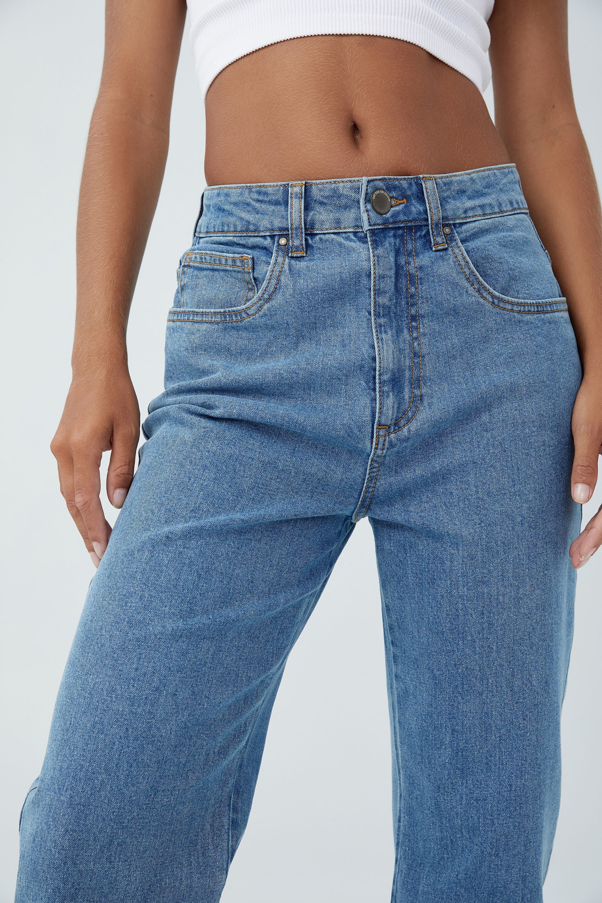 cabi 100% boyfriend jeans distressed high-rise cotton womens sz 10 denim |  Boyfriend jeans, Women, Clothes design