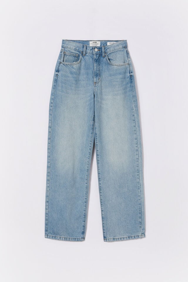 Loose Straight Jean, BONDI BLUE