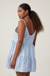 Summer Tiered Mini Dress, COASTAL BLUE - alternate image 3