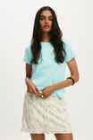 Edie Mini Skirt, JENNA DITSY BLUE - example image 2