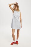 Haven High Neck Mini Dress, PEGGY STRIPE PARISIAN LAVENDER - alternate image 2