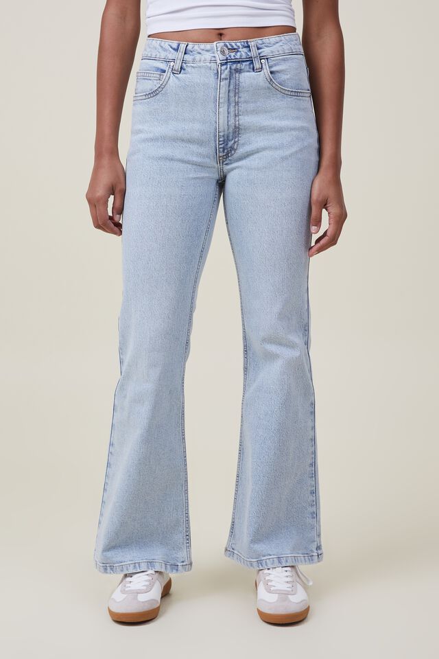 Flare Jean Asia Fit, PALM BLUE