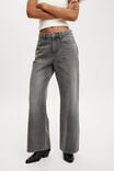 Relaxed Wide Jean, SHADOW GREY - alternate image 4