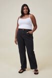 Calça - Curvy Stretch Straight Jean, GRAPHITE BLACK - vista alternativa 6