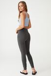 High Waisted Dylan Legging, CHARCOAL MARLE