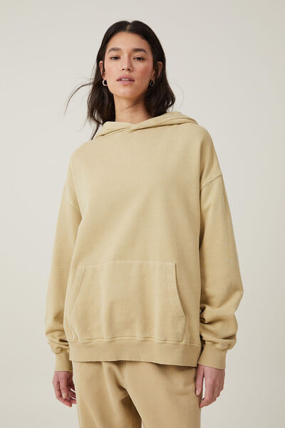 Classic Washed Hoodie, WASHED LIGHT SAND