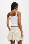 Mabel Henley Lace Trim Tank, WHITE - alternate image 3