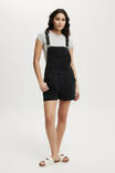 Short Denim Overall, GRAPHITE BLACK - example image 2