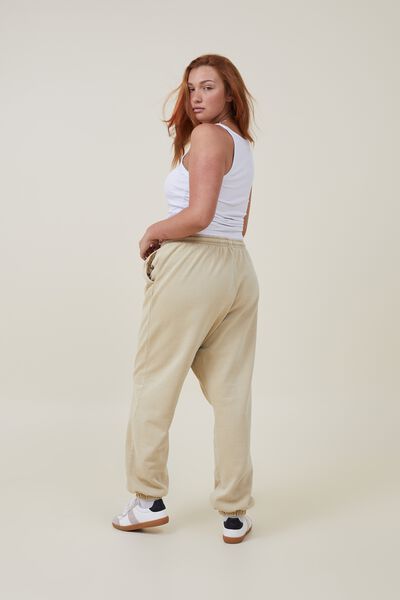Classic Washed Trackpant, WASHED LIGHT SAND