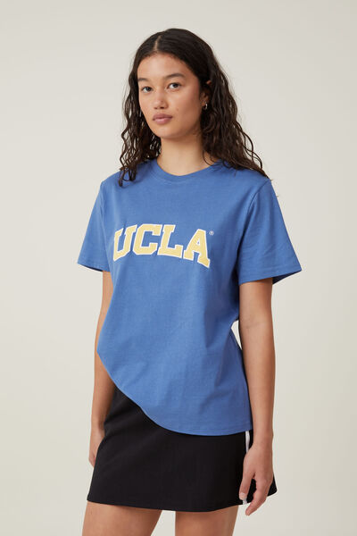 Regular Fit Graphic Tee, LCN UCL UCLA/ AZURE BLUE