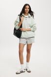 Classic Fleece Oversized Half Zip Sweatshirt, MEADOW MIST - alternate image 2