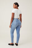 Curvy High Stretch Skinny Jean, CLOUD BLUE - alternate image 2