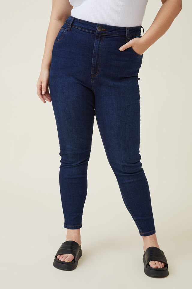 Curve Adriana High Rise Skinny Jean | Plus Size | Curve by Cotton On